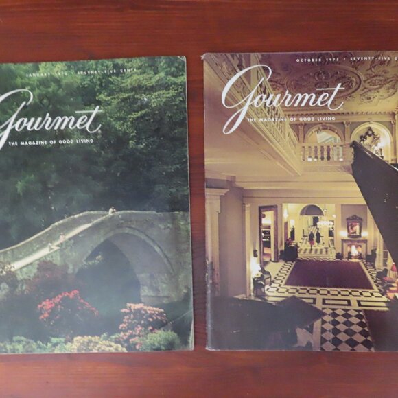 Lot of 12 Vintage 1975 Gourmet Magazines - Picture 3 of 10